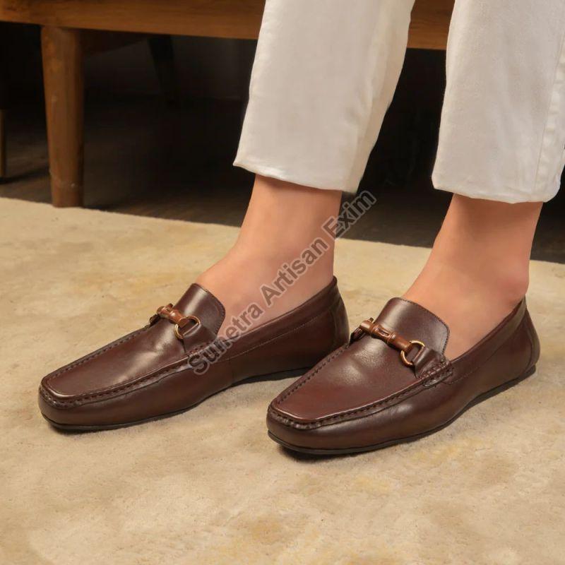 Mens Leather Loafer Shoes, Feature : Comfortable