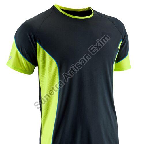 Plain Round Neck Mens Sports T-Shirt, Size : All Sizes