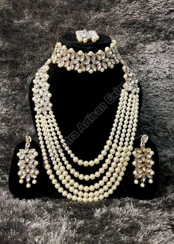 Pearl Necklace Set, Style : Antique