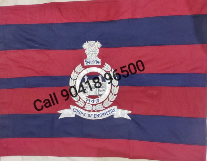 Engineer Regiment Flag, Style : Hanging