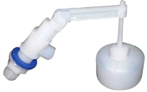 Toilet Cistern Plastic Mini Ball Cock, for Flush Tank Accessories, Color : White