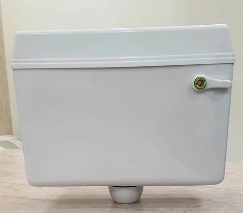 Rectangular White PVC Toilet Flush Tank, for Water Storage, Feature : Anti Leakage