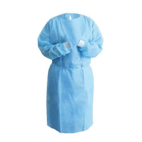 Blue 50 GSM Disposable Surgical Gown, Sleeve Type : Full Sleeve