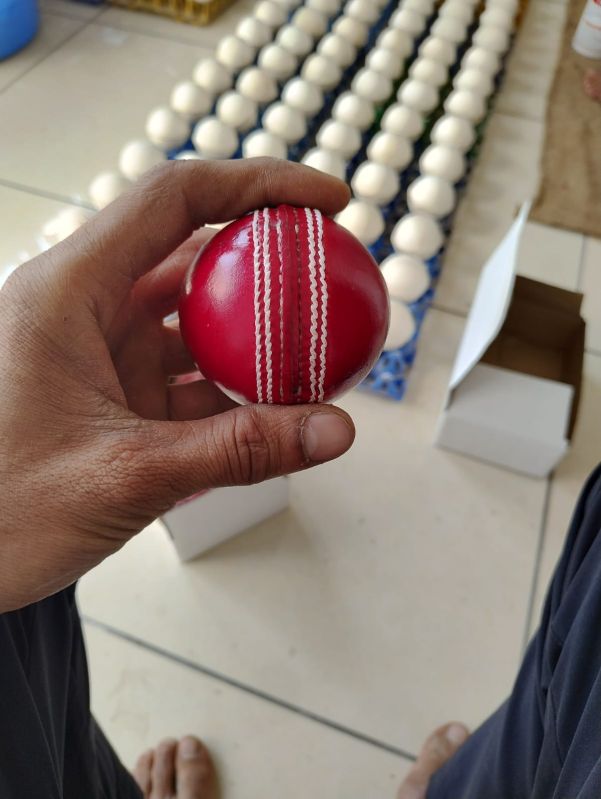 Grade B Red Leather Cricket Balls