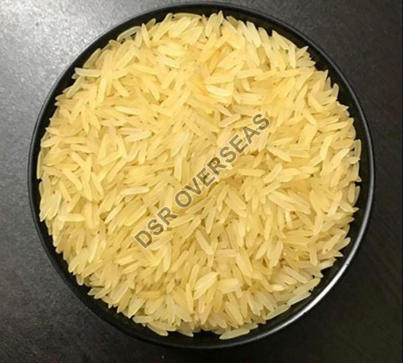 Unpolished Soft Organic Sharbati Golden Basmati Rice, for Cooking, Packaging Type : PP Bags