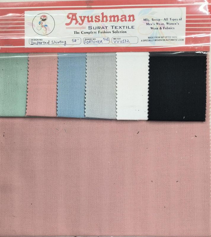Imported Shirting Fabric, For Shiritng, Width : 58 Inch