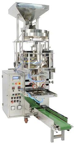 Stainless Steel Electric Tea Pouch Packing Machine, Capacity : 500 Pouch/Hour