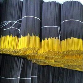 Bamboo Black Agarbatti Sticks, for Religious, Pooja, Aromatic, Temples, Home, Office, Size : 12 mm