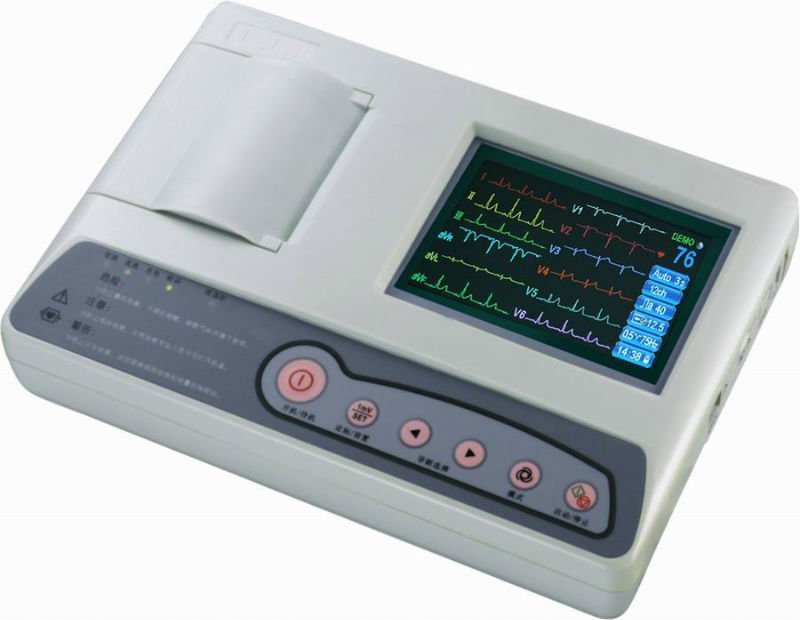 Electric ECG Machine, for Medical Use
