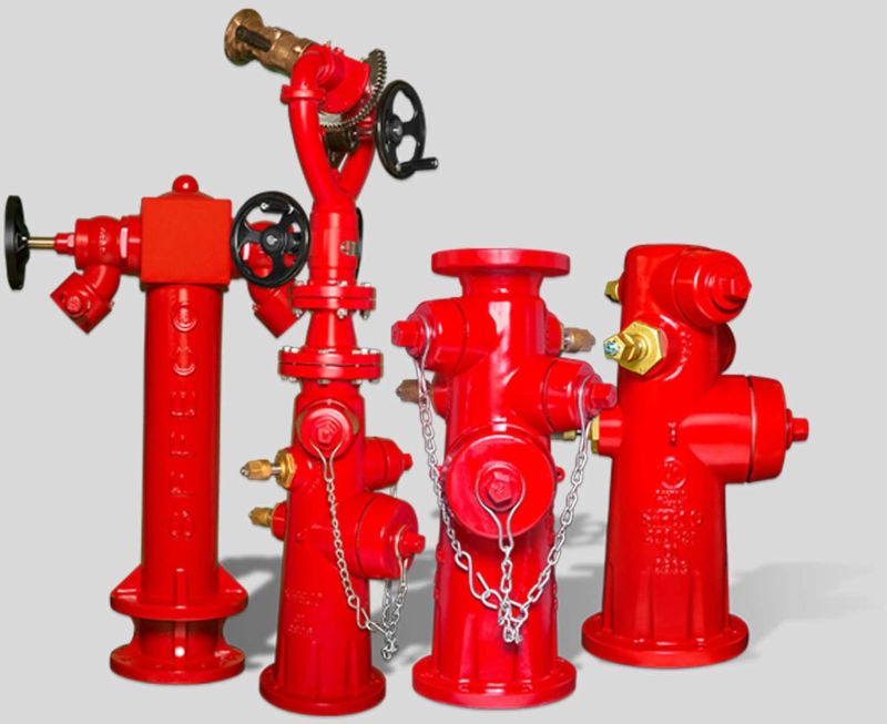 Hydraulic Fire Hydrant System, for Industrial Use