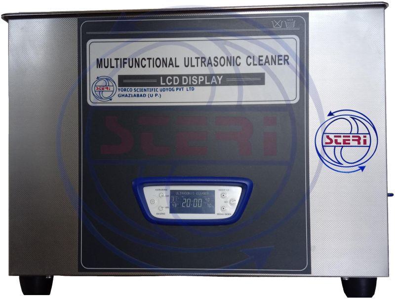 Steri 40KHz Stainless Steel YSU-416 Digital Ultrasonic Cleaner, Packaging Type : Wooden Box