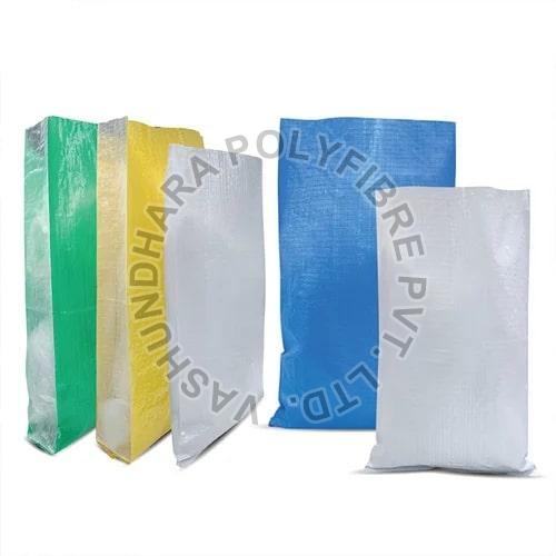 Polypropylene (PP) PP Sack Bags, for Packaging, Storage Capacity : 50kg, 25kg, 100kg