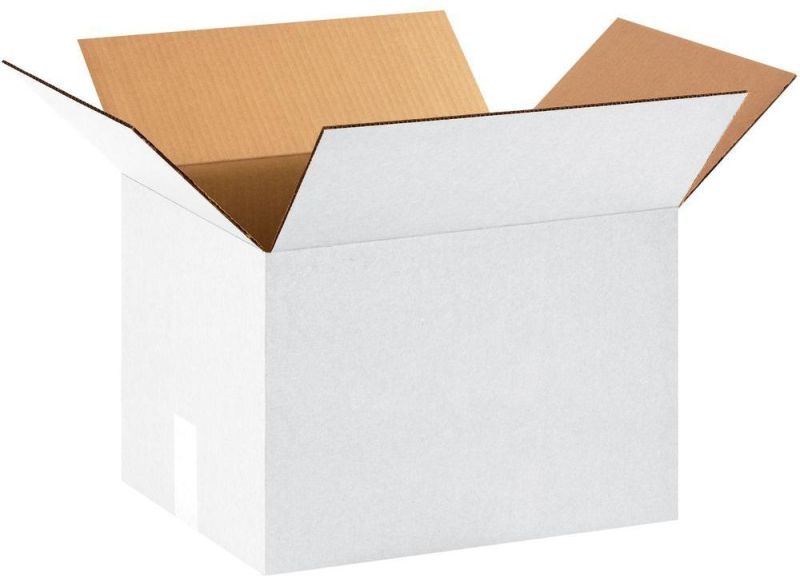 Plain Kraft Paper White Carton Boxes, Shape : Square, Rectangular