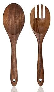 Plain Wooden Salad Spoon, Packaging Type : Plastic Pack