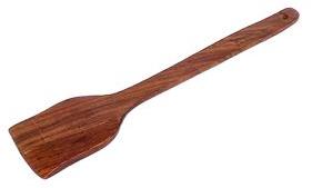 Wooden Flat Spatula, Color : Brown