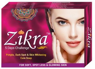 Zikra 5 Days Challenge Pimple,Dark Spot &Skin Whitening Soap-75 gm