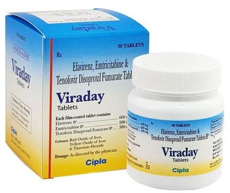 Viraday Tablets, Packaging Type : Bottle