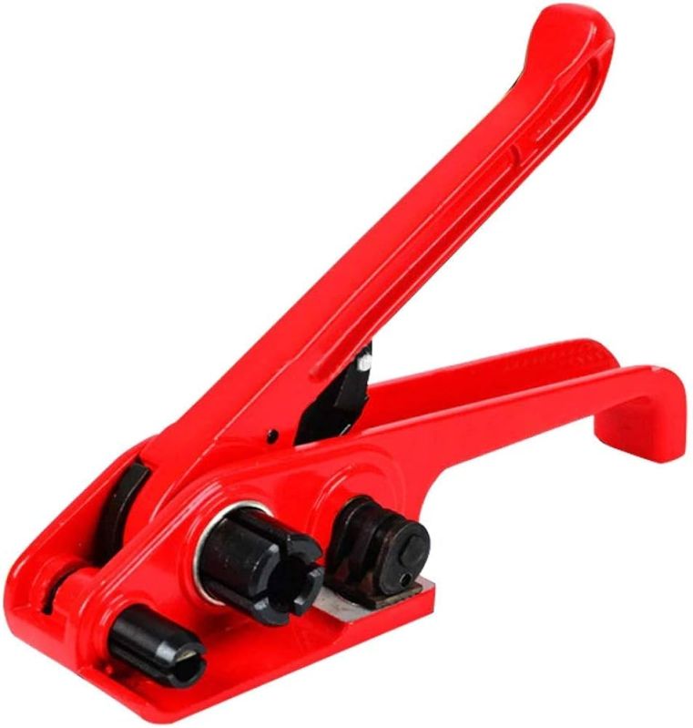 Manual Hydraulic Strapping Machine, Color : Red