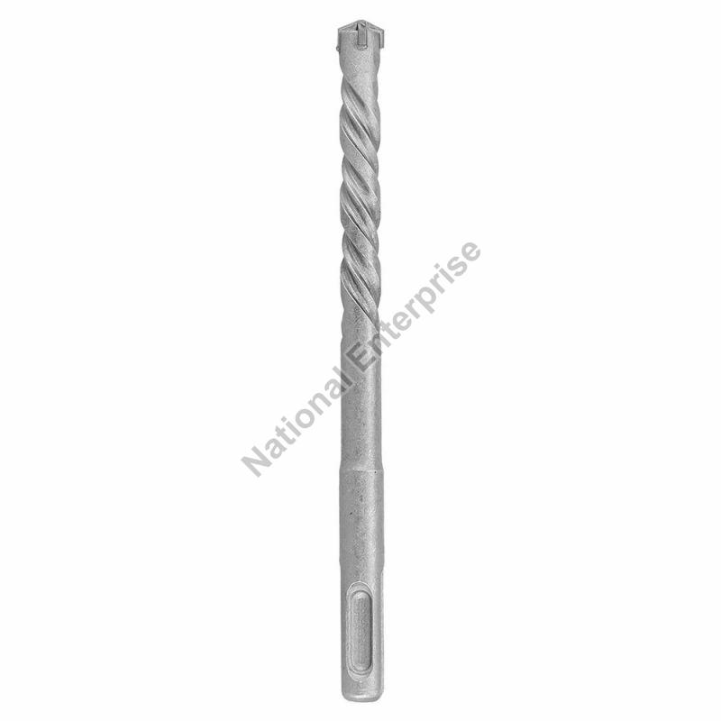 Silver Round Polished Mild Steel Electric Hammer Drill Bits, for Industrial, Size : Multisizes