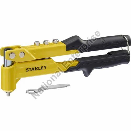 Yellow Chrome Plated Mild Steel Hand Riveting Tool, for Industrial Use