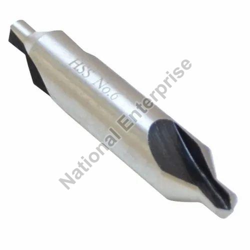 Polished Mild Steel HSS Center Drill Bits, Size : Multisizes