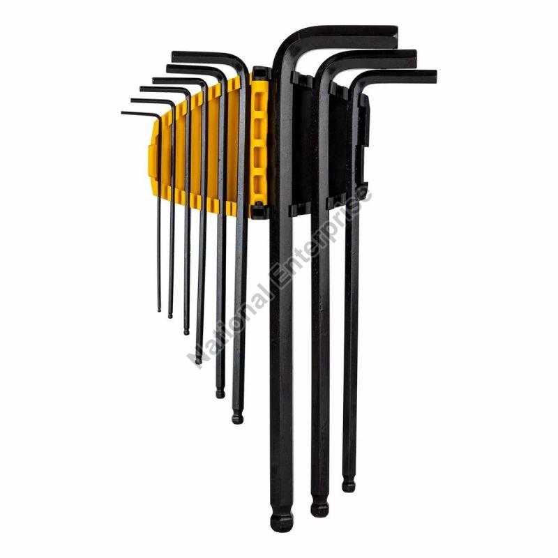 Black Long Ball Allen Key Set, For Industrial, Feature : High Quality, High Tensile