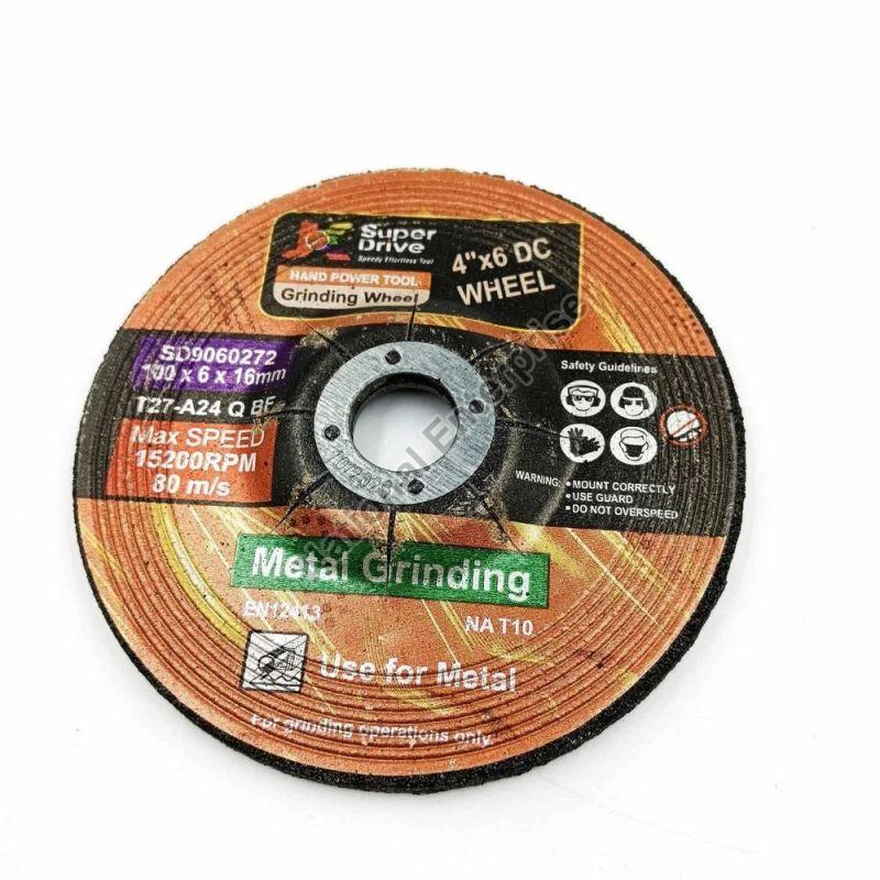 Multi Colour Round Metal Grinding Wheel, Size : 6inch, 5 inch