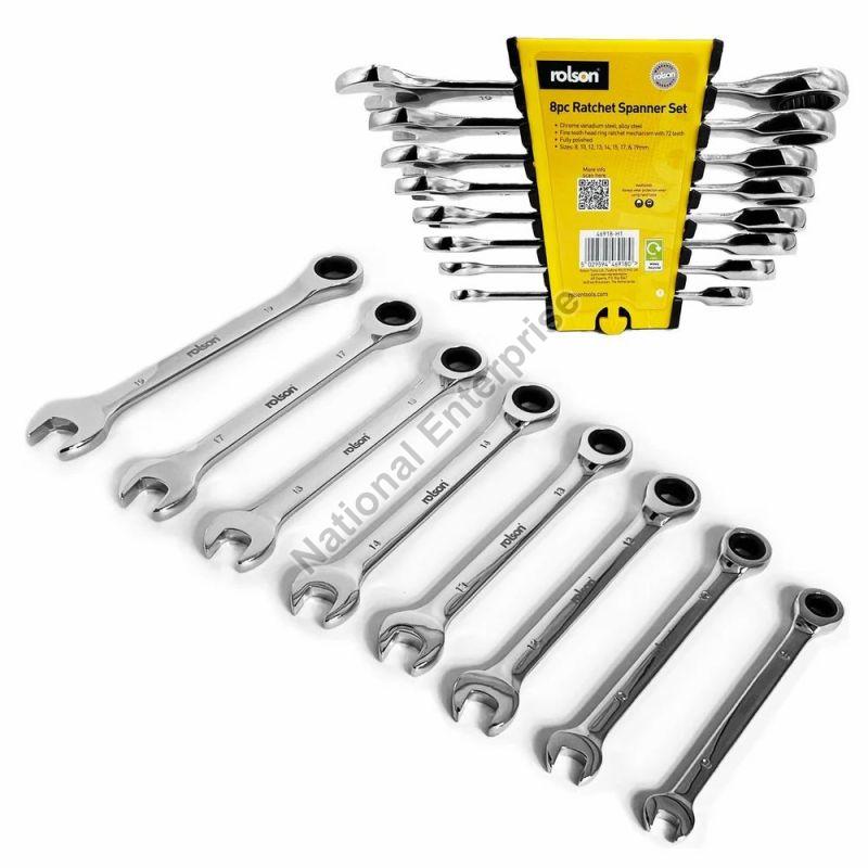 Silver Mild Steel Spanners, for Plumbing, Fittings, Size : Multisizes