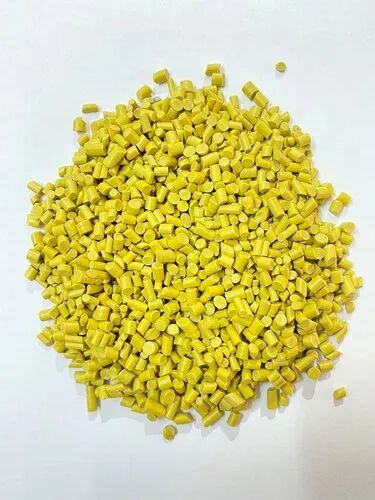 Yellow Reprocessed PVC Granules, Packaging Type : HDPE Bag