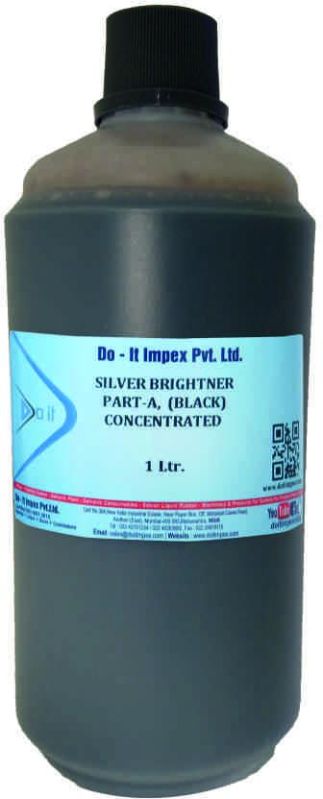 Part A Black Silver Brightener Concentrate Liquid