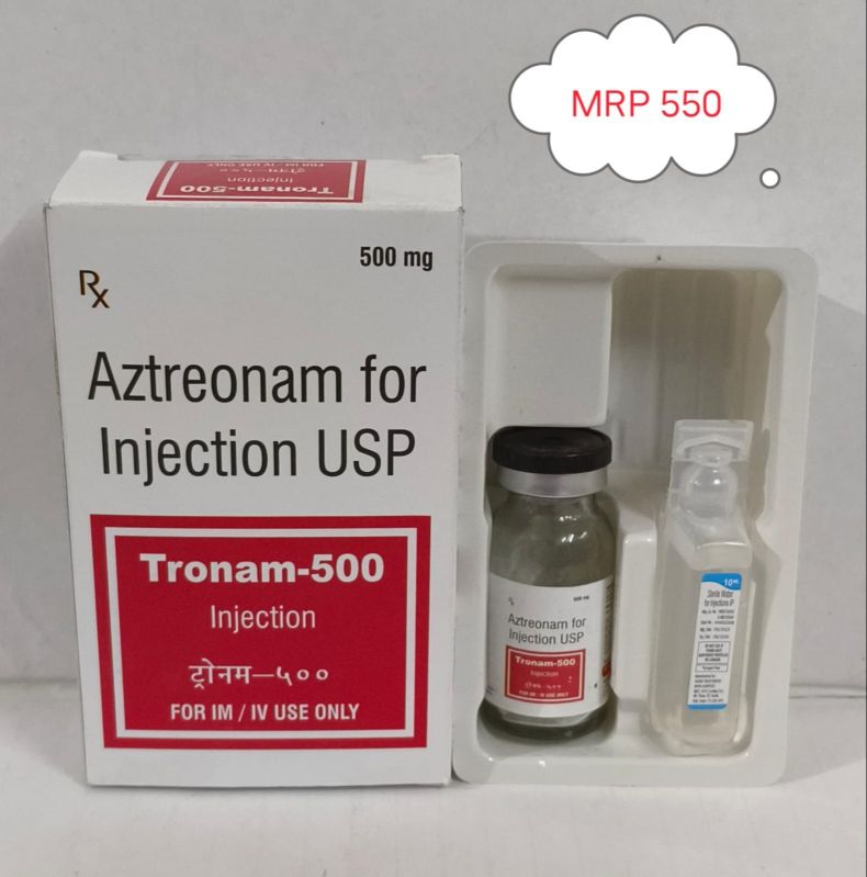 aztreonam 500 mg injection