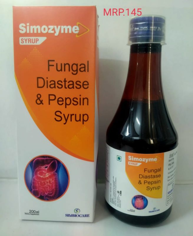 Digestive Enzyme Syrup, Packaging Size : 200ml