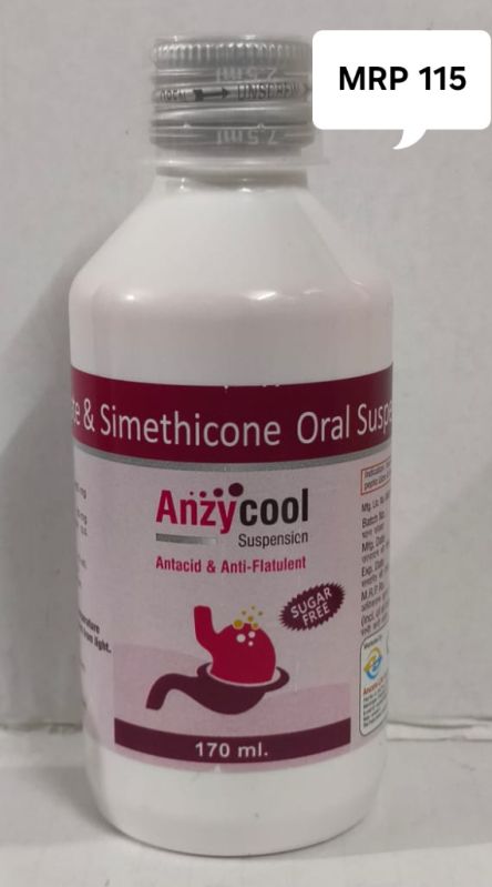Anzycool Syp Magaldrate For Clinical, Hospital, Medical