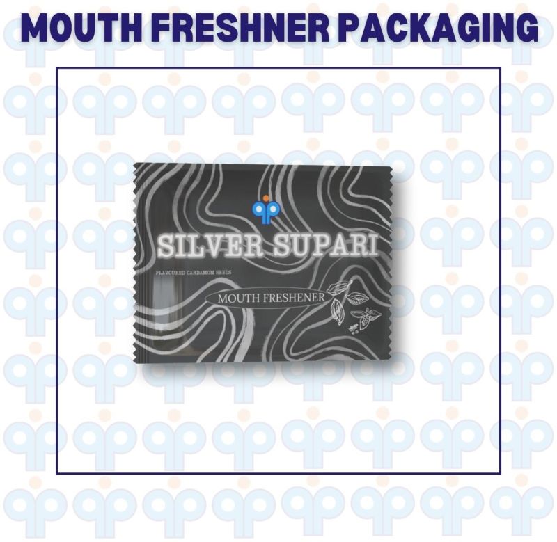 mouth freshener packing pouch