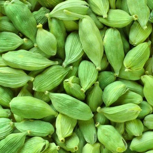 Raw Natural 5-6mm Green Cardamon for Cooking, Spices, Food Medicine
