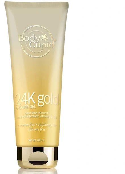 Body Cupid 24K Gold Shower Gel, Packaging Type : Plastic Tube