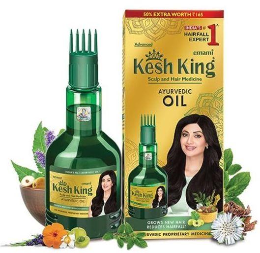 Liquid Kesh King Ayurvedic Oil, for Hare Care, Packaging Type : Plastic Bottle