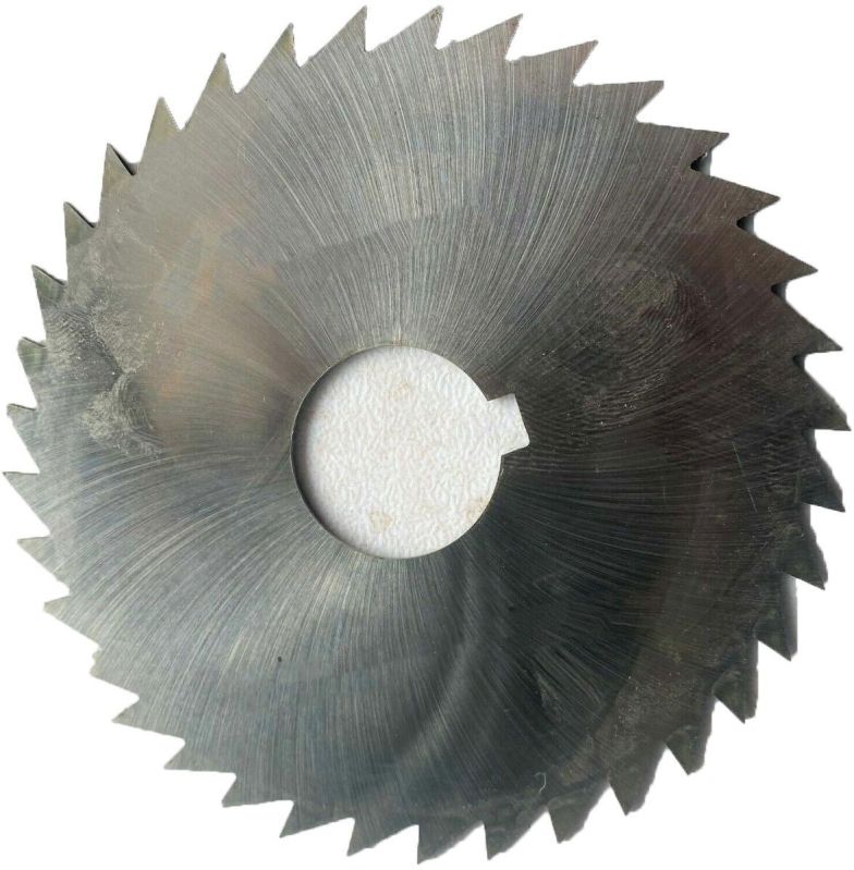 Carbon Steel Slitting Cutter, Shape : Round