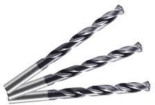 Stainless Steel Solid Carbide Drill Bit, Color : Silver