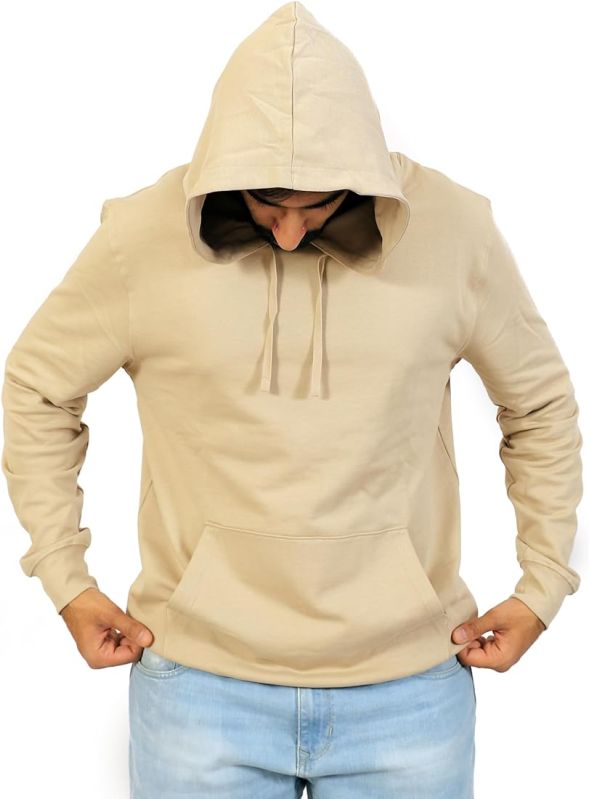 Mens Full Sleeves Pullover Hoodie, Size : All Sizes