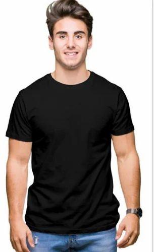 Mens Round Neck Cotton T- Shirt