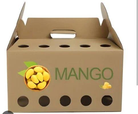 Multicolor Cardboard Printed Mango Packaging Box