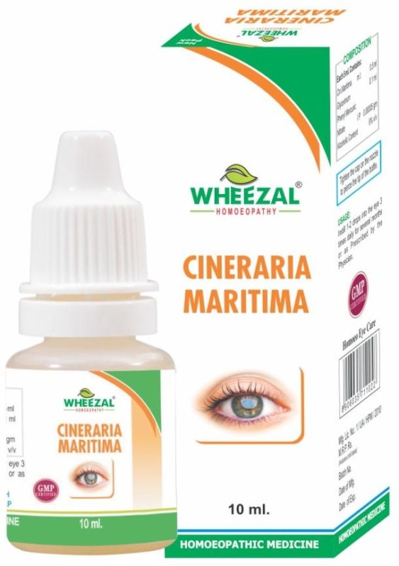 Cineraria Maritima Eye Drops, Bottle Size : 10 Ml