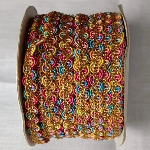 0.5 Inch Polyester Lace, Color : Multicolor