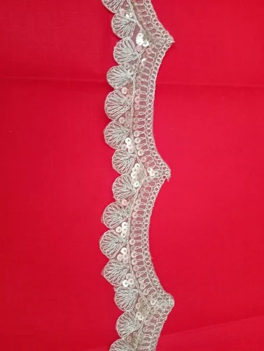 9 Meter Sequence Net Lace for Garments
