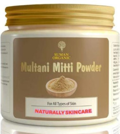 Suman Organics Multani Mitti, Size : 200gram