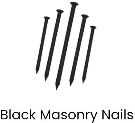 Black Steel Nails