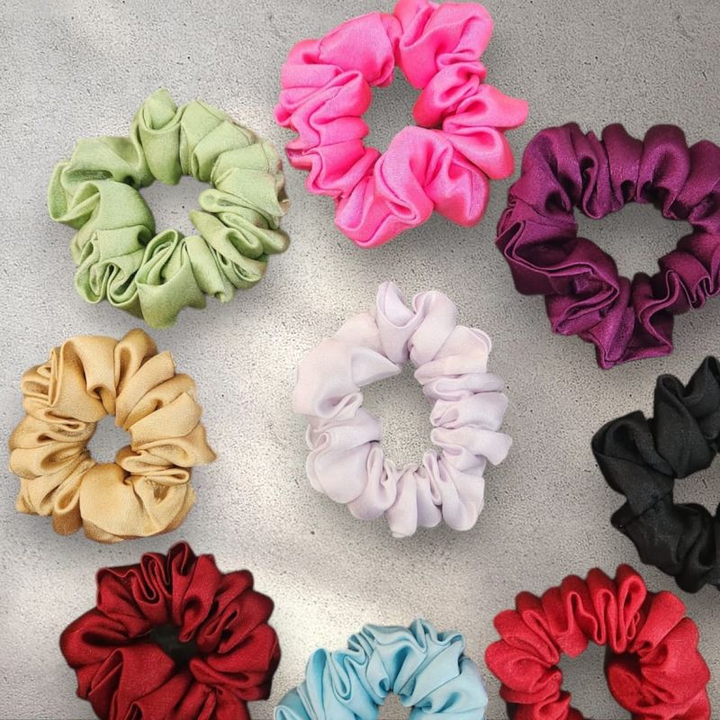 Fabric Non Polished Satin hair accessories, Gender : Female