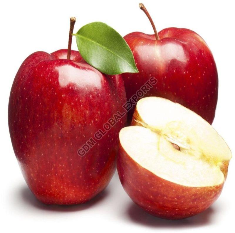 Red Natural Fresh Apple, for Human Consumption, Packaging Type : Paper Box