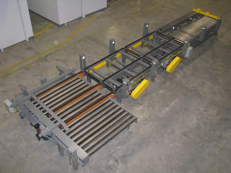 Mild Steel Pallet Conveyors, Length : 20-30eet